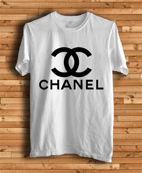 chanel white tee|Blouses & Tops .